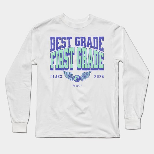 Team first grade Long Sleeve T-Shirt by VisionDesigner